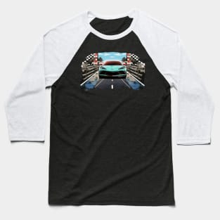 Cacti C8 Corvette Racecar Supercar Sports Car C8 Baseball T-Shirt